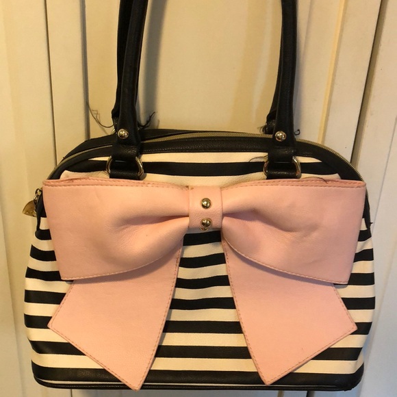 Betsey Johnson satchel faux leather - Picture 12 of 14